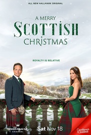 A Merry Scottish Christmas Poster