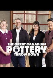 La grande poterie canadienne jetée à terre Affiche