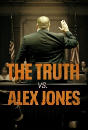 Правда против Алекса Джонса Плакат