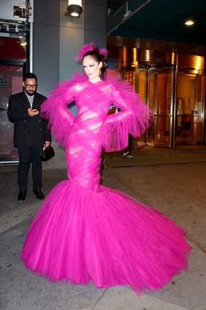Coco Rocha Spotted at The Mulberry Bar for Met Gala After Party in New York